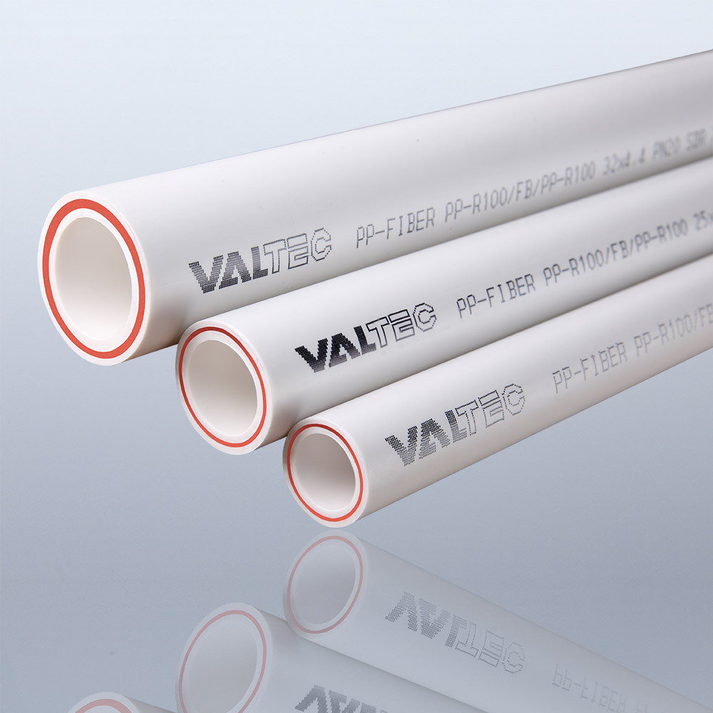 Полипропиленовая труба армированная стекловолокном VALTEC PP-R/FB/PP-R PN20