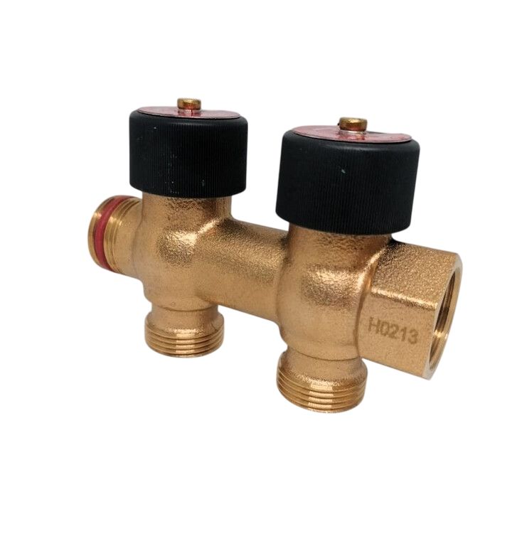 Коллектор регулирующий ZEISSLER под евроконус 3/4 х 3/4"EK (2 вых)